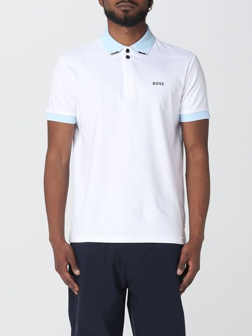 Polo Shirt Men color White