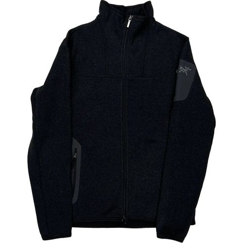 Arc''Teryx Fleece Jacket - Large Black Polyester