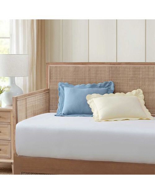 Signature Scallop Decorative Pillow