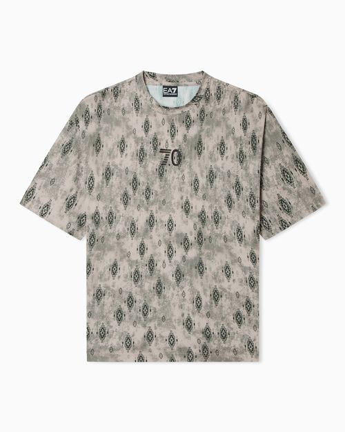 7.0 SHOW T-shirt in stretch technical fabric