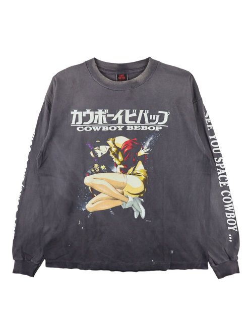 SAINT MXXXXXX x Cowboy Bebop cotton T-shirt - Black