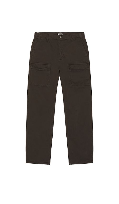 Asher Cadden Cargo Twill Pants in Brown. 30. Also