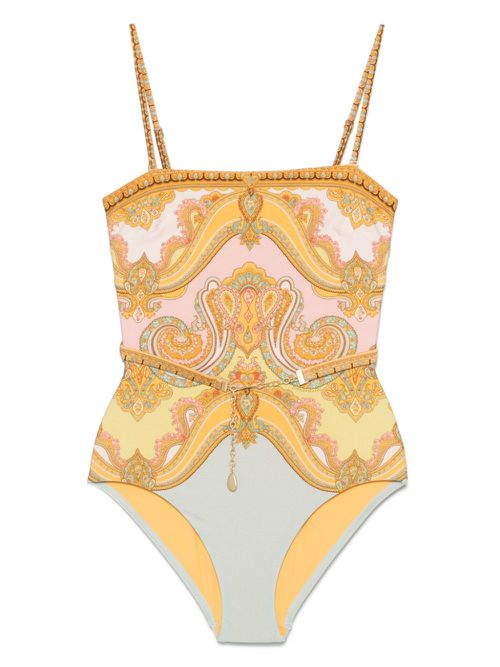 Maxine Chain swimsuit - Orange