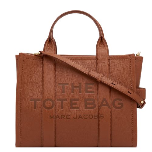 Women's The Medium Tote in Leather in Argan Oil 