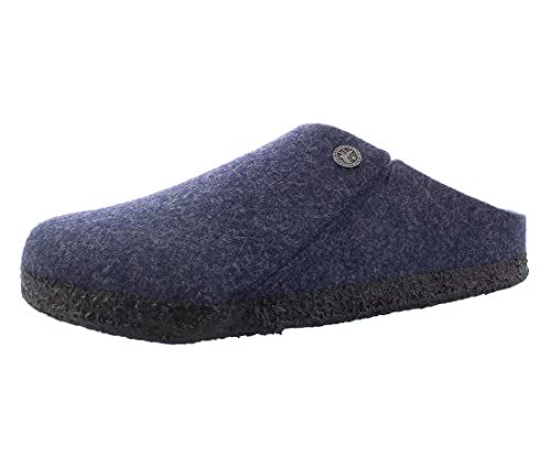 Birkenstock Unisex Zermatt Premium Suede Leather Black Sandals/