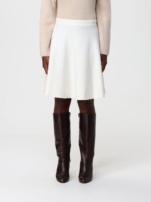 Skirt Woman color Pearl