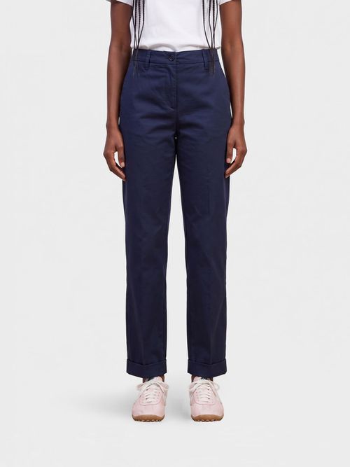 Pants Woman color Blue