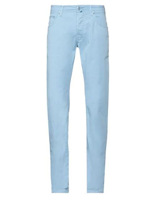 Jacob Cohёn Man Pants Sky blue Size 30 Cotton, Elastane, Polyester