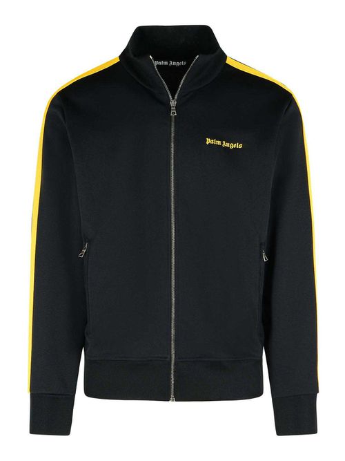 Track Black Polyester Sweatshirt