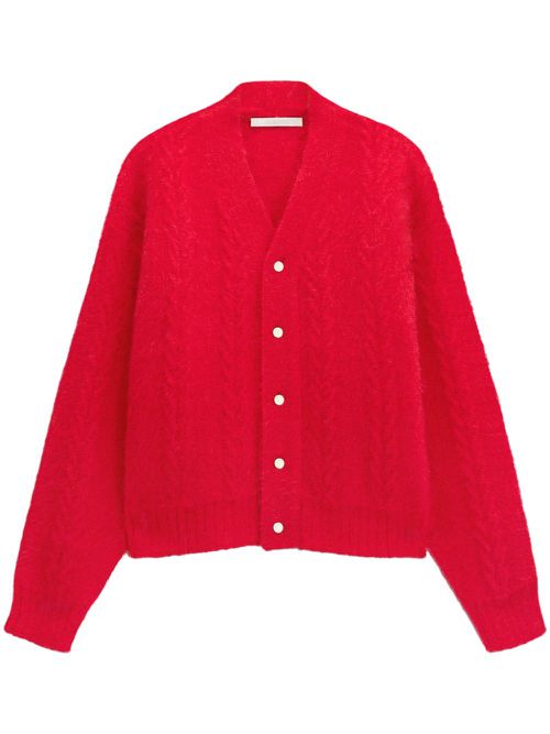 The Nuvola cardigan - Red