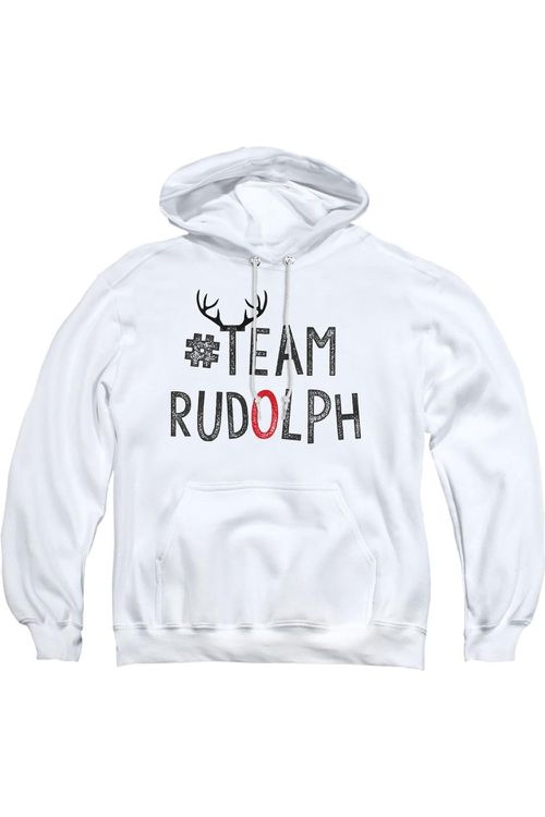 Christmas Team Rudolph Unisex Adult Pullover Hoodie
