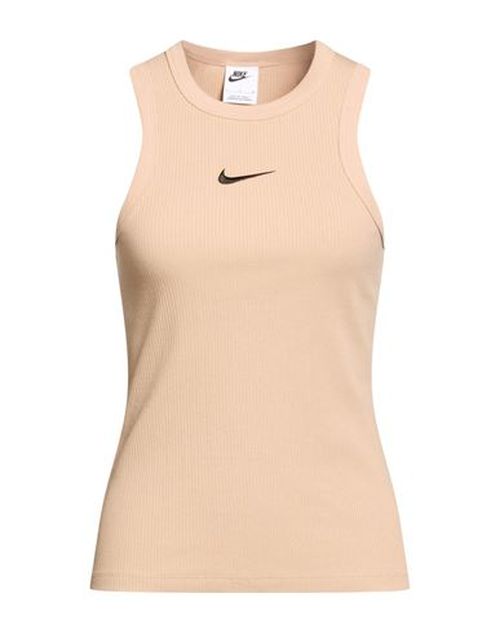 Woman Tank top Sand Size S Cotton, Polyester, Elastane