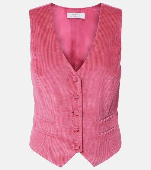 Coleridge cotton corduroy vest
