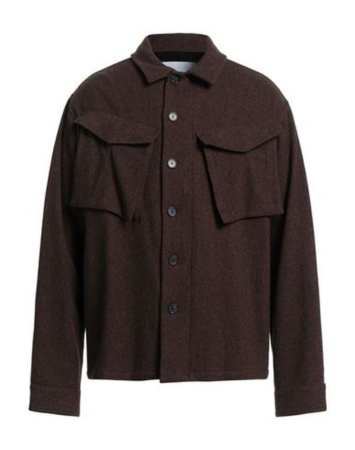 Man Shirt Dark brown