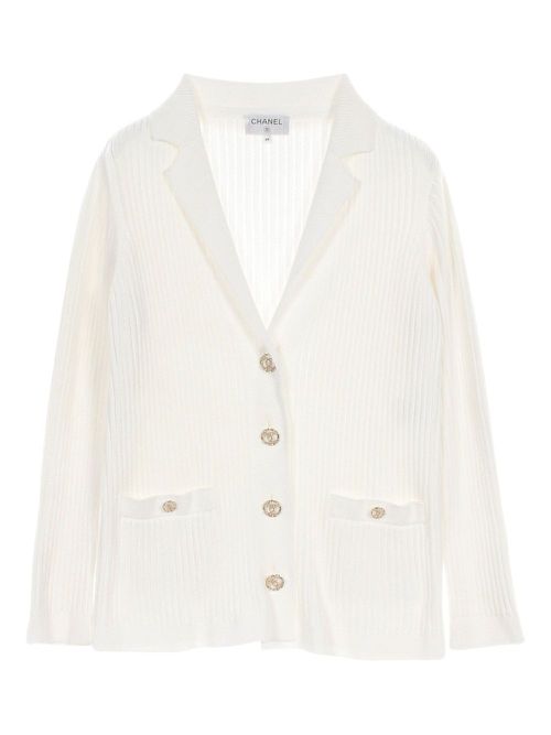 1986-1988 Coco Mark cardigan - White