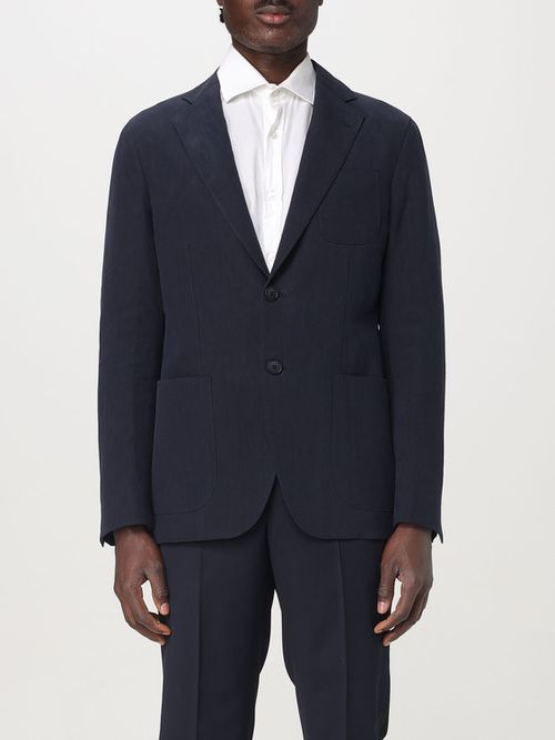 Blazer GIORGIO ARMANI Men color Blue