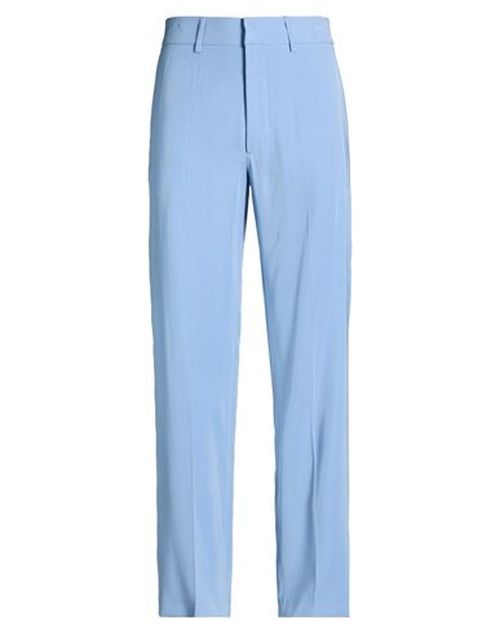 Man Pants Azure Size 32 Viscose, Polyester