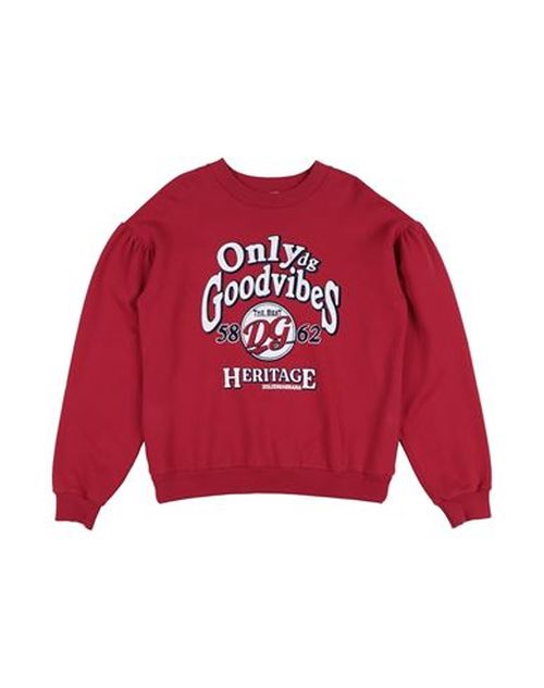 Kid Boy Sweatshirt Red Size 9 Cotton, Elastane, Polyamide