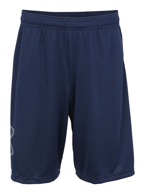 UNDER ARMOUR Pantaloni sportivi 'Tech' navy / bianco