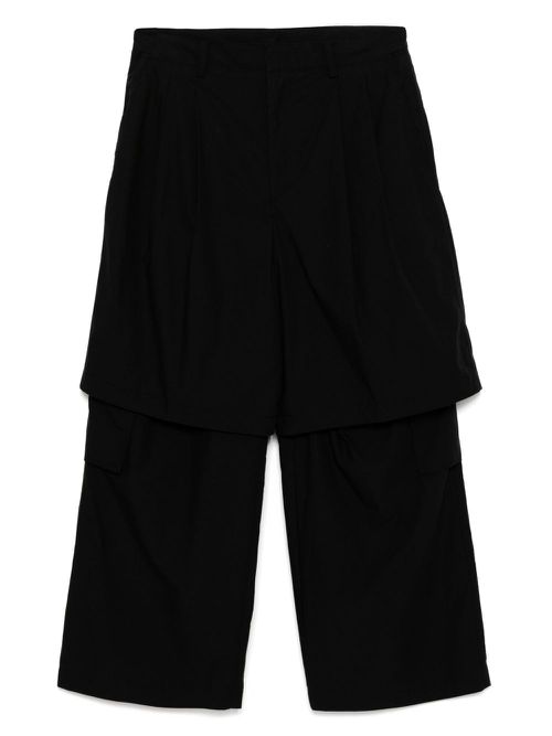Juun.J detachable pants - Black