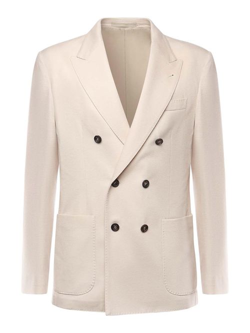 Double-Breasted Wool Jacket