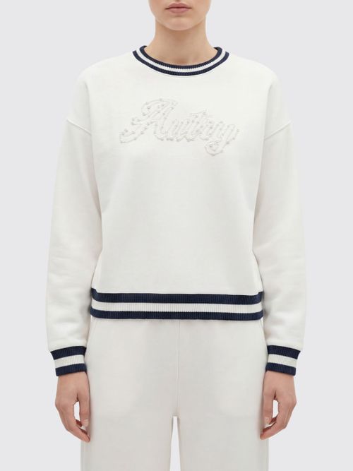 Sweatshirt Woman color White