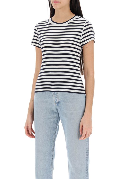-T Shirt A Righe-Donna
