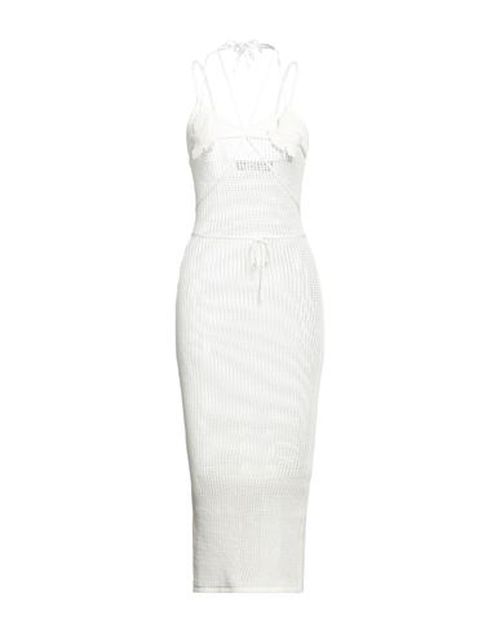 Andreādamo Woman Midi dress Ivory
