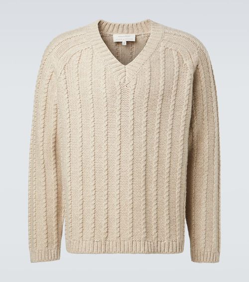 X Aaron Levine Sussex virgin wool sweater
