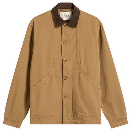 Men's Berry Canvas Jacket Burnt Khaki