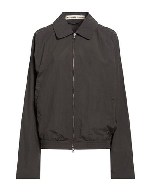 Woman Jacket Charcoal Size L Polyamide, Polyurethane
