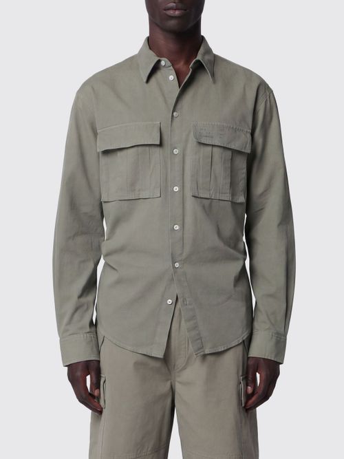 Shirt Men color Green