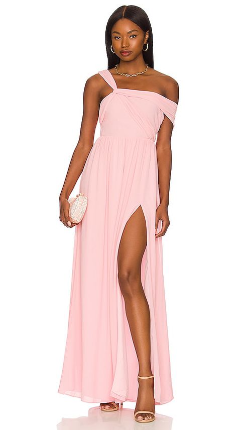 NBD MAXIKLEID KINSLEY in Blush. Größe XS. Also in