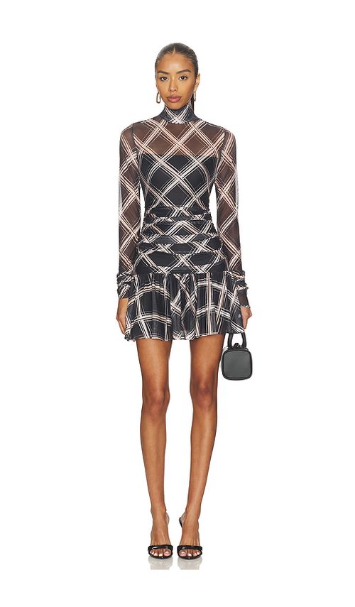 Amanda Uprichard RUMI ドレス - Black,Blush. L. Also - M