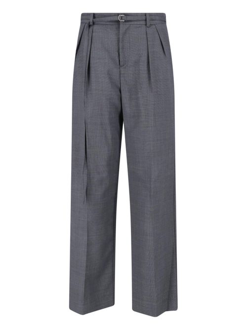 100% Virgin Wool Tailored Trousers for Women