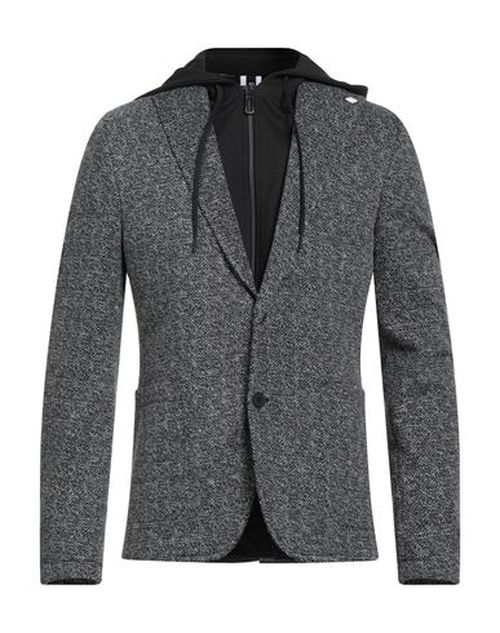 Man Jacket Grey Size 40 Cotton, Acrylic, Wool, Polyamide, Viscose