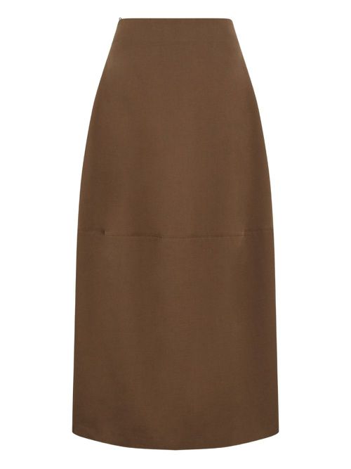 FFORME Skye midi skirt - Brown