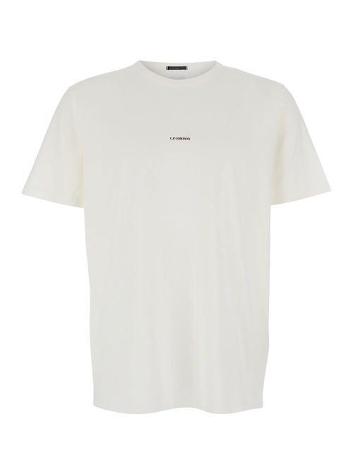 C. P. Company T-shirts Short Sleeve In Mercerized Light Jersey 70/2