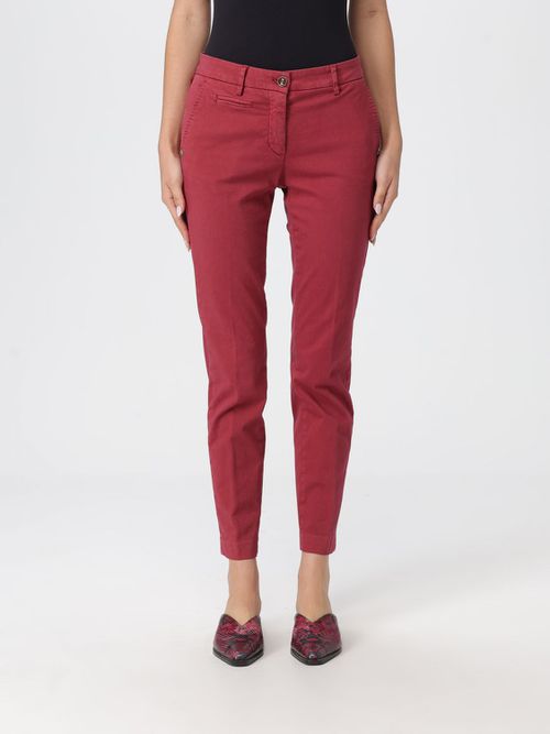 Pants Woman color Red