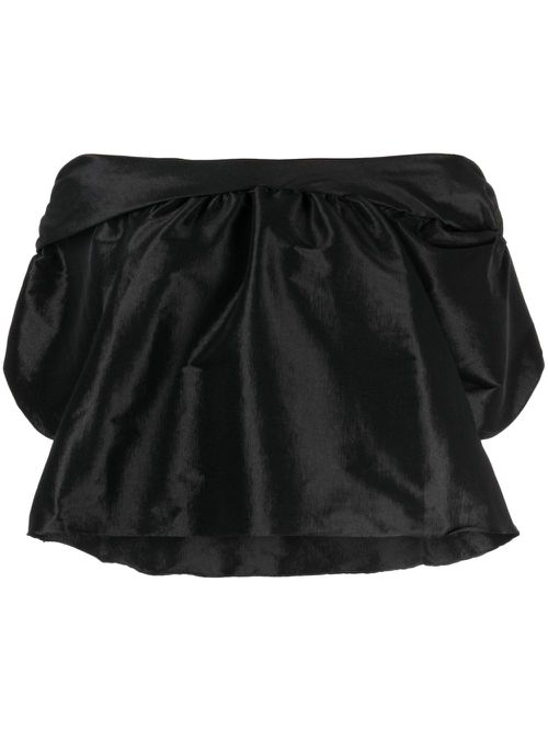 Ama off-shoulder top - Black