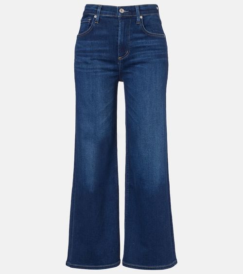 Lyra cropped wide-leg jeans