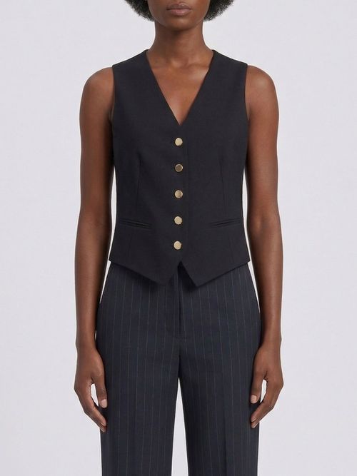 Waistcoat Woman color Black