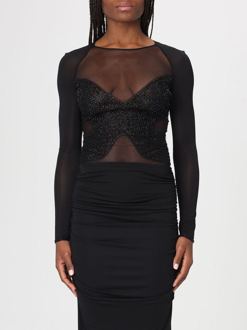 Top Woman color Black