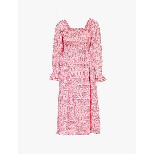 open lace back dress Demi EcoVero Wrap Midi Dress Pink  Fenwick