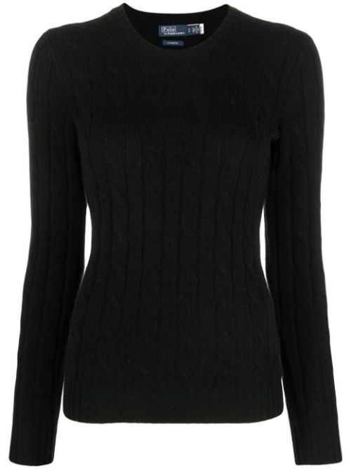 Julianna cashmere cable-knit jumper