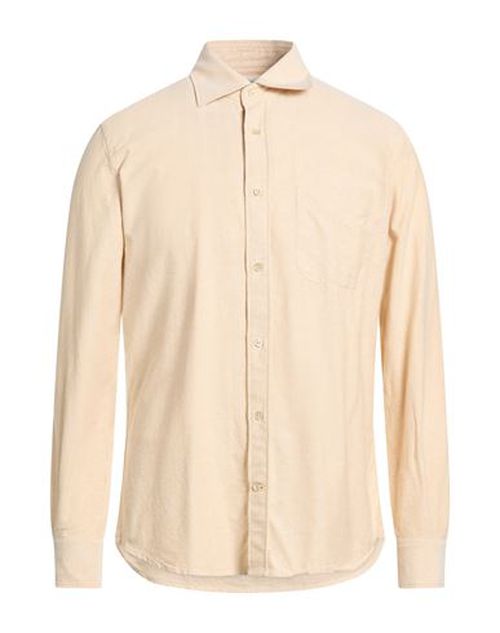 Man Shirt Beige Size 15 ¾ Cotton