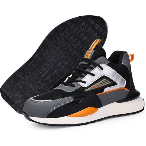 Mens Safety Air Trainers Steel Toe Cap Lightweight Water Resistant Boots