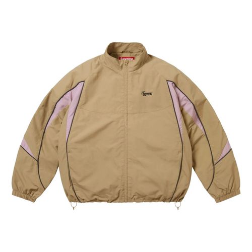FW25 Contrast Piping Track Jacket 'Tan'