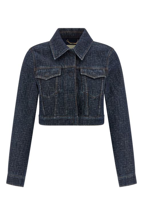 Ff Denim Bolero Jacket