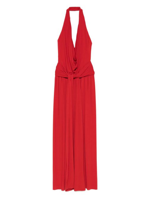 Halterneck dress - Red